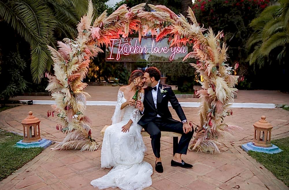 Ideas de photcall originales para bodas